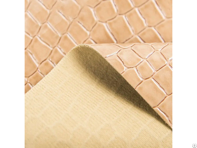 Sleek Stone Pattern Pvc Leather For Modern Furniture