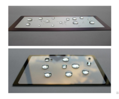 Custom Anti Fingerprint Coated Glass For Displays And Touchscreens