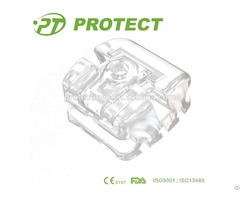 Dental Damon Alike Clear Ceramic Self Ligating Brackets Orthodontics