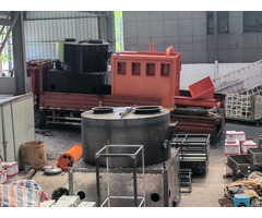 Small Scale Community Waste Magnetic Field Carbonization Pyrolysis Furnace