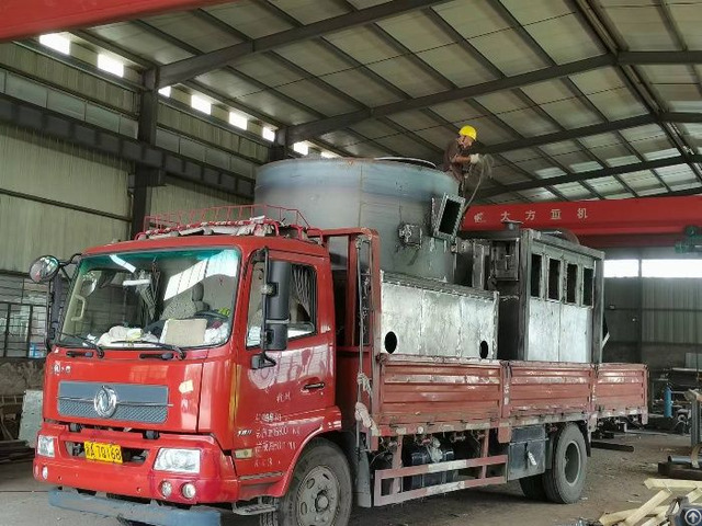 Green Incinerator Magnetic Waste Pyrolysis Power Generation Unit