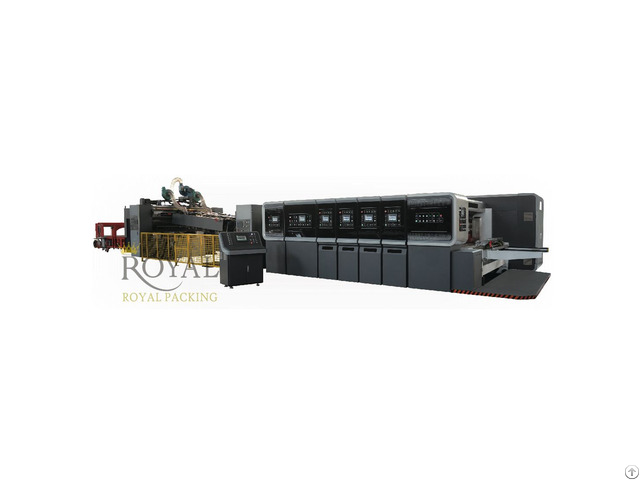 Rypt950 Flexo Printing And Die Cutting Machine