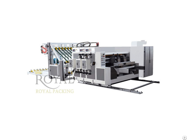 Ryks 600 Automatic Sun Feeder Mini Box Flexo Printing Machine