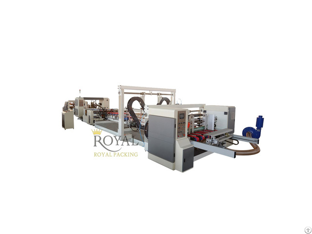 Ry Zdd Full Automatic Folder Gluer And Stitcher