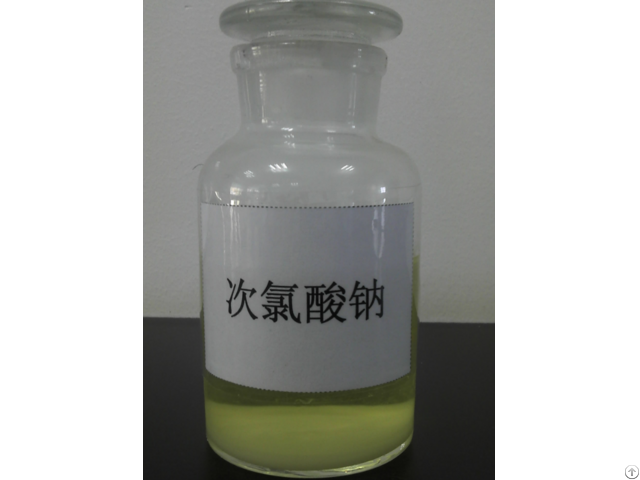 Sodium Hypochlorite Aqueous Solution Multi Functional Strong Oxidant For Industrial