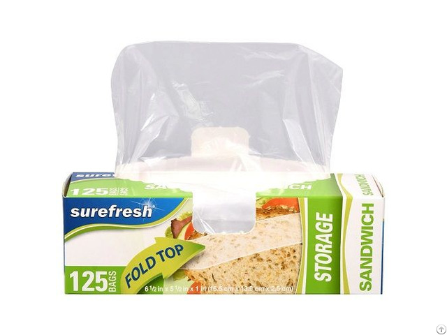 Fold Top Sandwich Bag