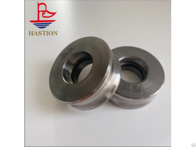 Hard Alloy Guide Wheels Customized Titanium Carbide