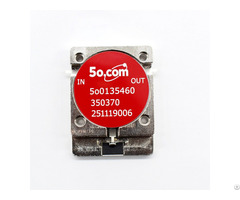 Drop In Isolator 350 To 370mhz Tab Connector High Power 300w For Vhf Systems