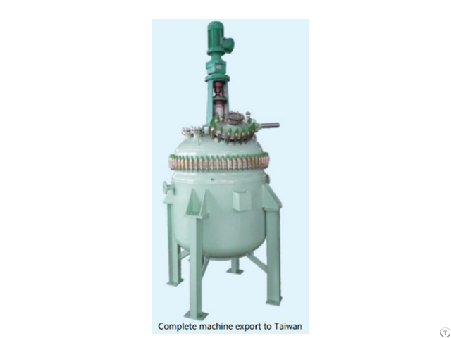 Ry Glass Lined Open Type Reactor