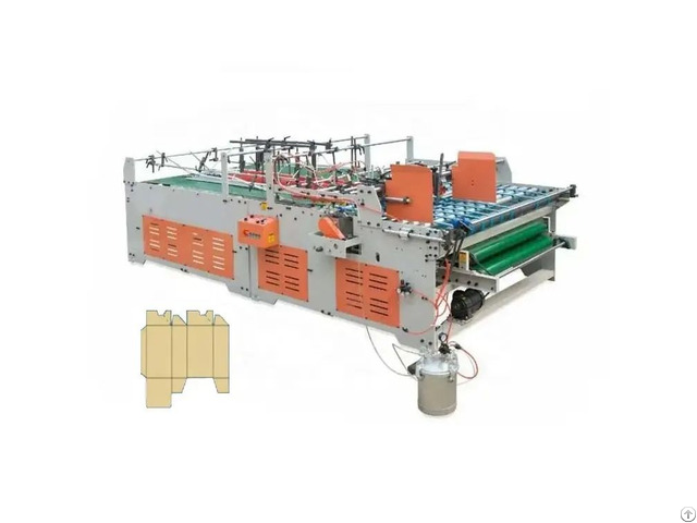Mjzx 3 Semi Auto Carton Gluer Machine