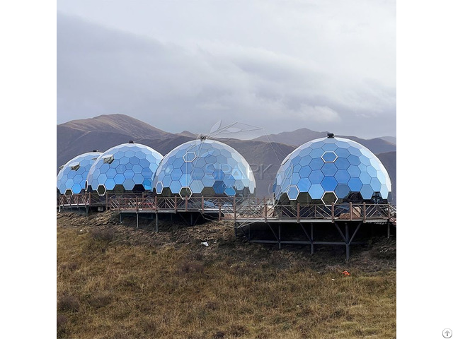 Honeycomb Glamping Glass Dome