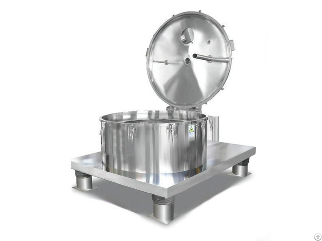Plate Closed Type Artificial Upper Unloading Centrifuge