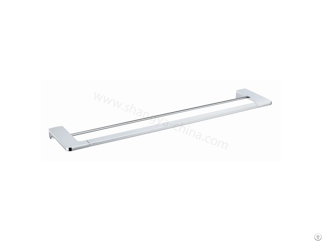 China 806002 Cube Tube Double Towel Bar