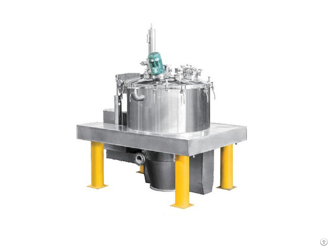 Ry Vertical Bottom Discharge Scraper Centrifuges With Pulling Bag
