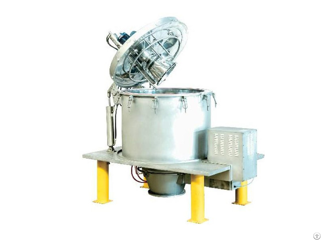 Automatic scraper bot tom discharge filtrat ion centrifuge