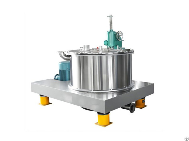 Rypg Flat Plate Manual Scraper Bottom Discharge Centrifuge