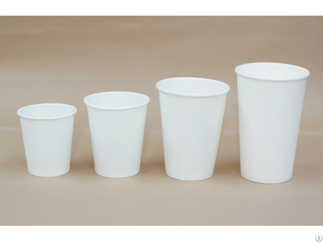 Disposable Plain Paper Coffee Cup