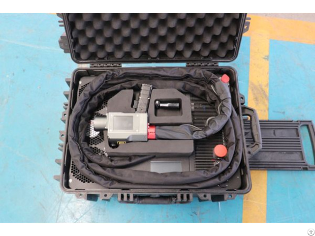 500w Luggage Pulse Laser Cleaning Machine Akq 500