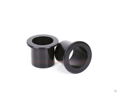 Custom Cnc Machining Nylon Bearing Sleeve Bush Abs Plastic Bushing With Flange