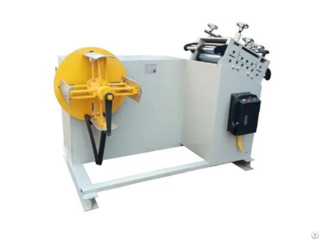 Go Type 2 In 1 Uncoiler Leveler For Sheet Thickness 0 5 3 0mm
