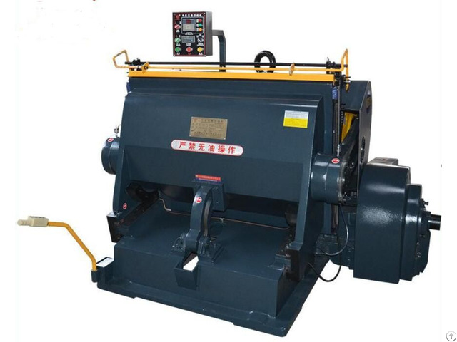 Mjrj 1 Series Die Cutting And Creasing Machine 750