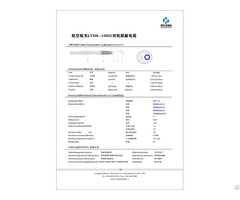 Lsrc3005 Aerosapce Lvds 100 Ohm Twisted Shielded High Speed Data Cable