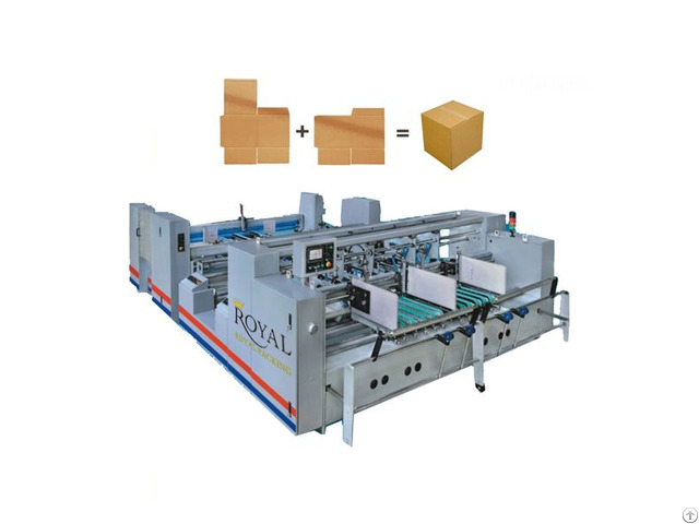 Ryjx High Speed Full Automatic Twin Box Folder Gluer Machine 1700 1900 2400 2800 3200