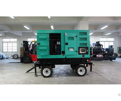 48kw 60kva Trailer Mounted Diesel Generator Set