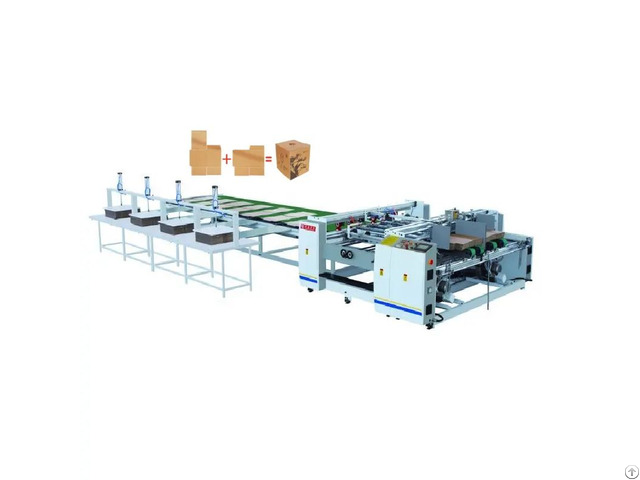 Ryh 2400a B Double Piece Folder Gluer Press Part Added