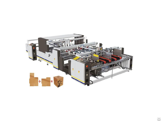 Ryzh 2400 Automatic Twin Box Folder Gluer Machine