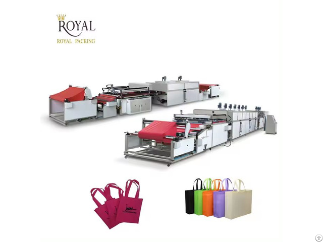 Ryb 12010 Automatic Roll Non Woven Fabric Bag Screen Printing Machine