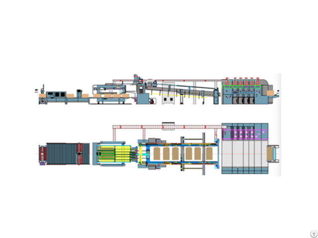 Mjkm950 1226 High Speed Four Color Flexo Printing