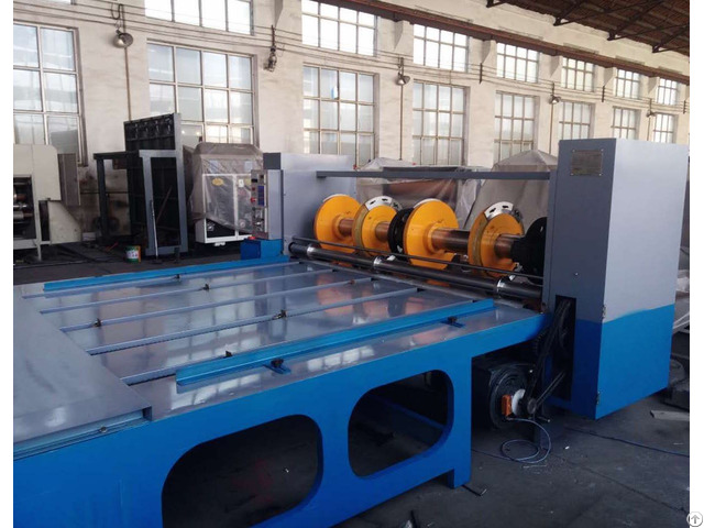 Alckc 1 Series Paperboard Cutting Pressing Line Slotting Corner Machine