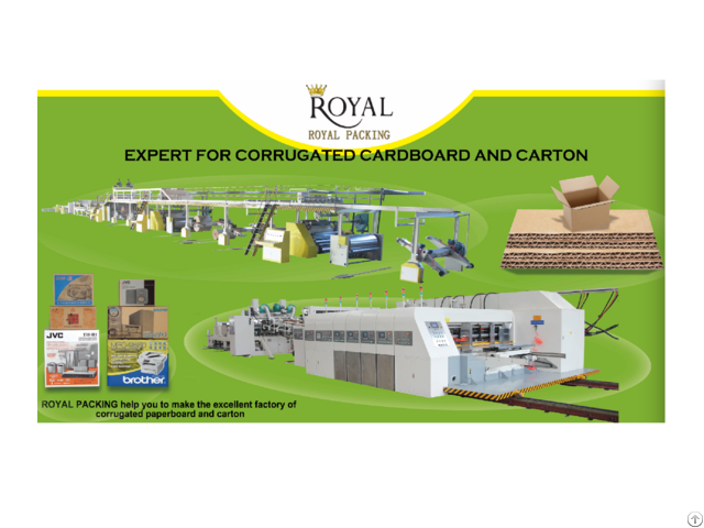 Mjt Model 3 Layer Corrugated Paperboard Production Line