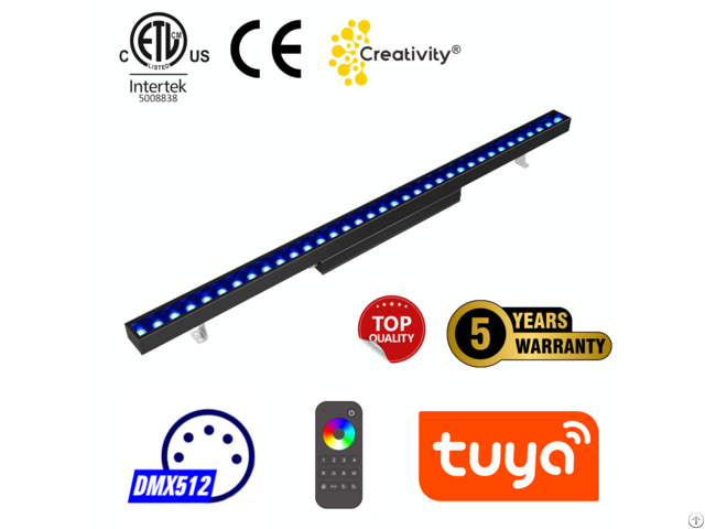 New Design Etl Ul Listed Rgbw Led Wall Washer Light Ip67 Architectural Lighting