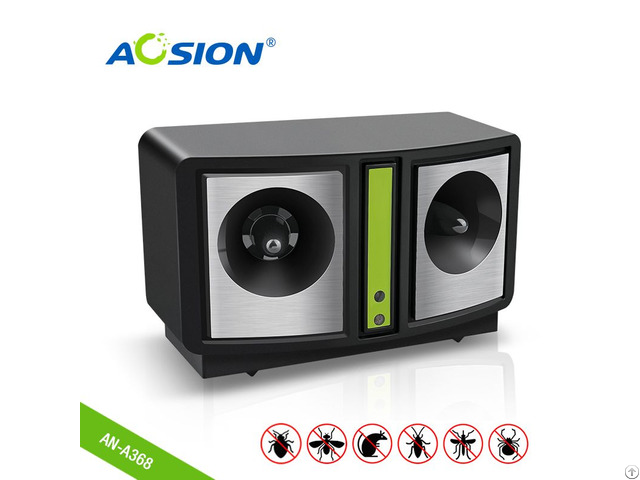 Aosion Portable Double Ultrasonic Speakers Mouse Repeller