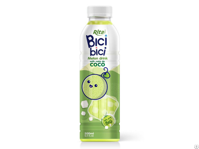 Melon Drink With Nata De Coco