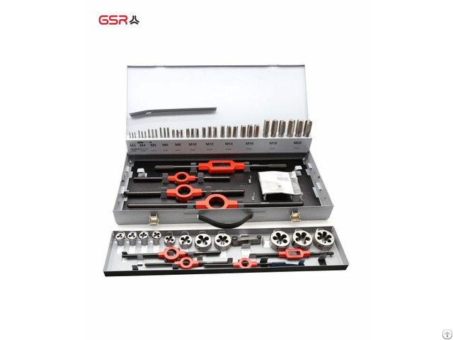 56pcs Hss High Quality Threading Tap And Die Set