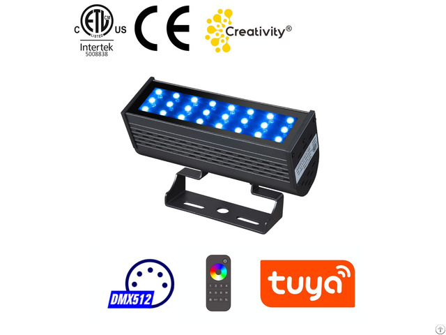 Ul Etl Listed 50w 100w 150w Dmx512 Wireless Rgb Rgbw 5 Years Warranty Flood Light