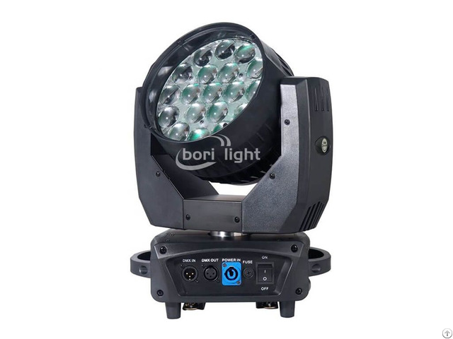 Borilight Br Mw1915a 19x15w Rgbw 4in1 Led Wash Moving Head Light