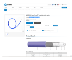 Lsss402 Low Loss Rf Coaxial Solid Cable