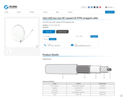 Lsll142s Low Loss Rf Coaxial Ld Ptfe Wrapped Cable