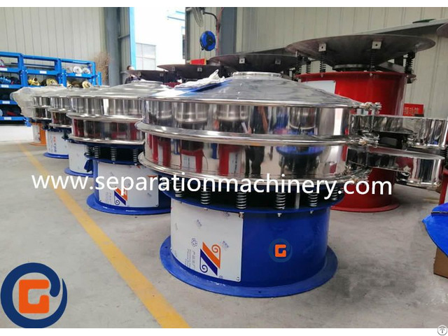 Rotary Round Screener Coffee Screening Machine Vibratory Sifter