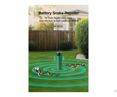 Battery Powered Solid State Ultrasonic Mouse Mole Repeller