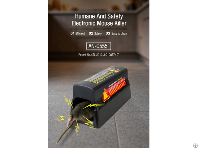Effective Electric Humane Mice Mouse Rat Cages Electronic Killer Trap