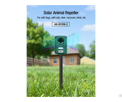 Outdoor Solar Laser Ultrasonic Deer Bat Pigeon Cat Bird Dog Animal Repeller
