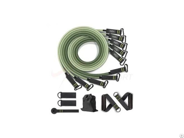 5levels Latex Resistance Tube Set