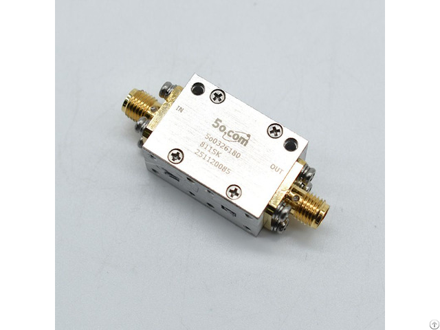 X Band 8 0 11 0ghz Rf Dual Junction Coaxial Isolator