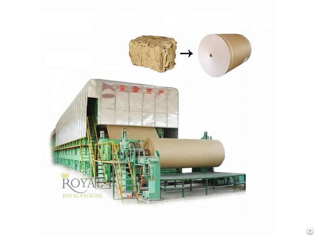 Ryd 1200 15 Recycle Paper Production Line 15tpd
