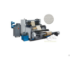 Automatic Rywj B Paperboard Roll Embossing Machine